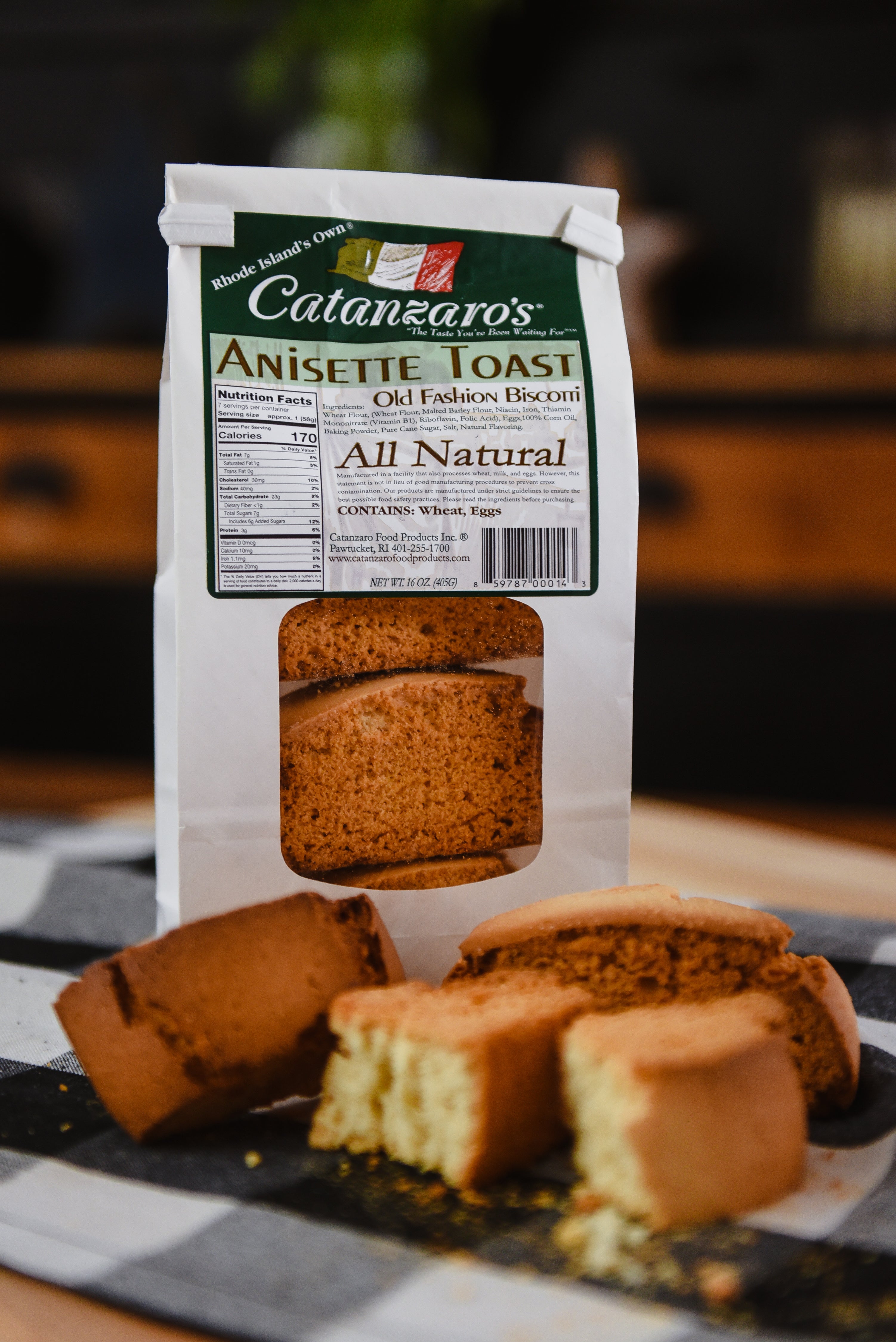 Italian “Old Fashion” Anisette Toast Biscuits