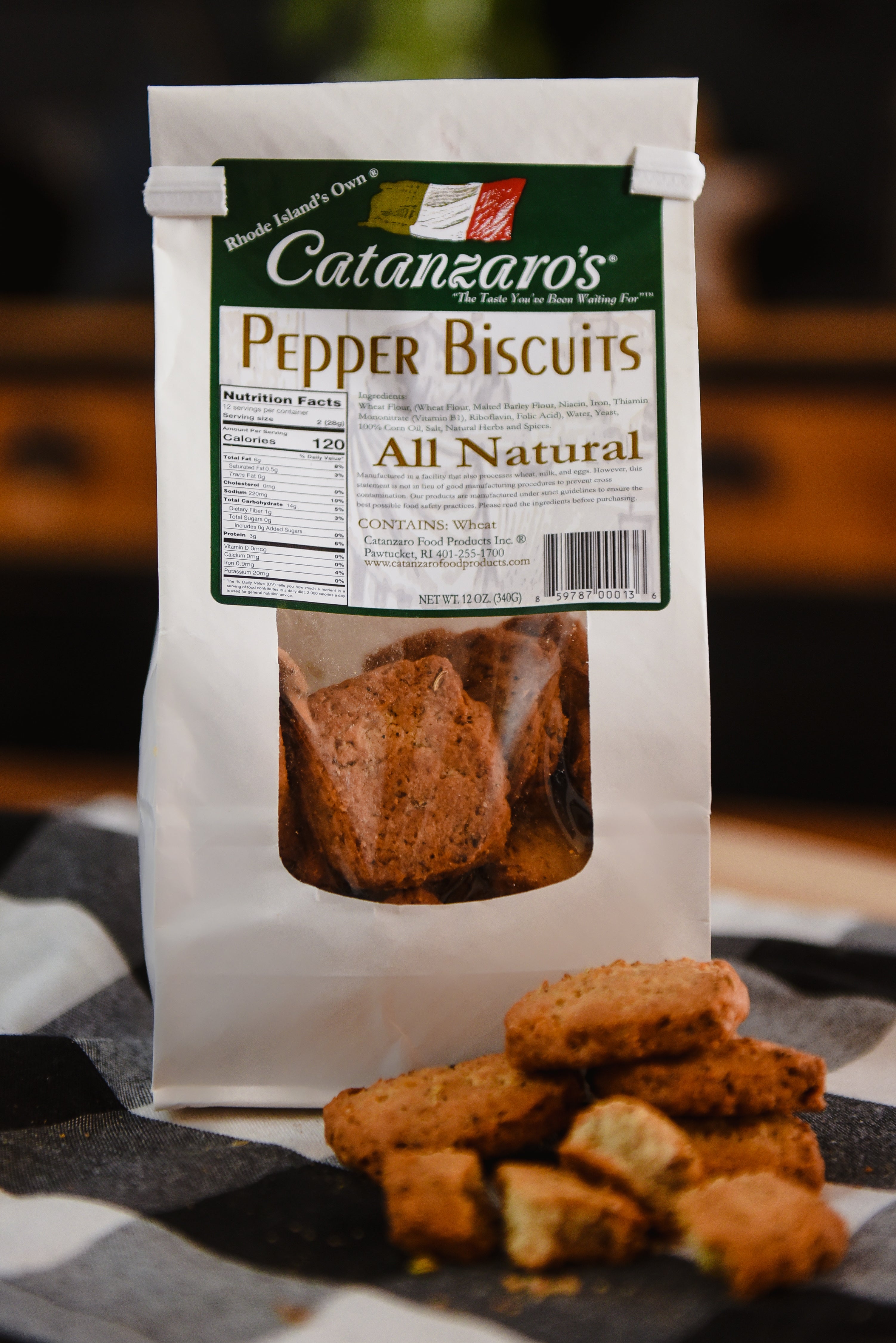 Italian Pepper Biscuits