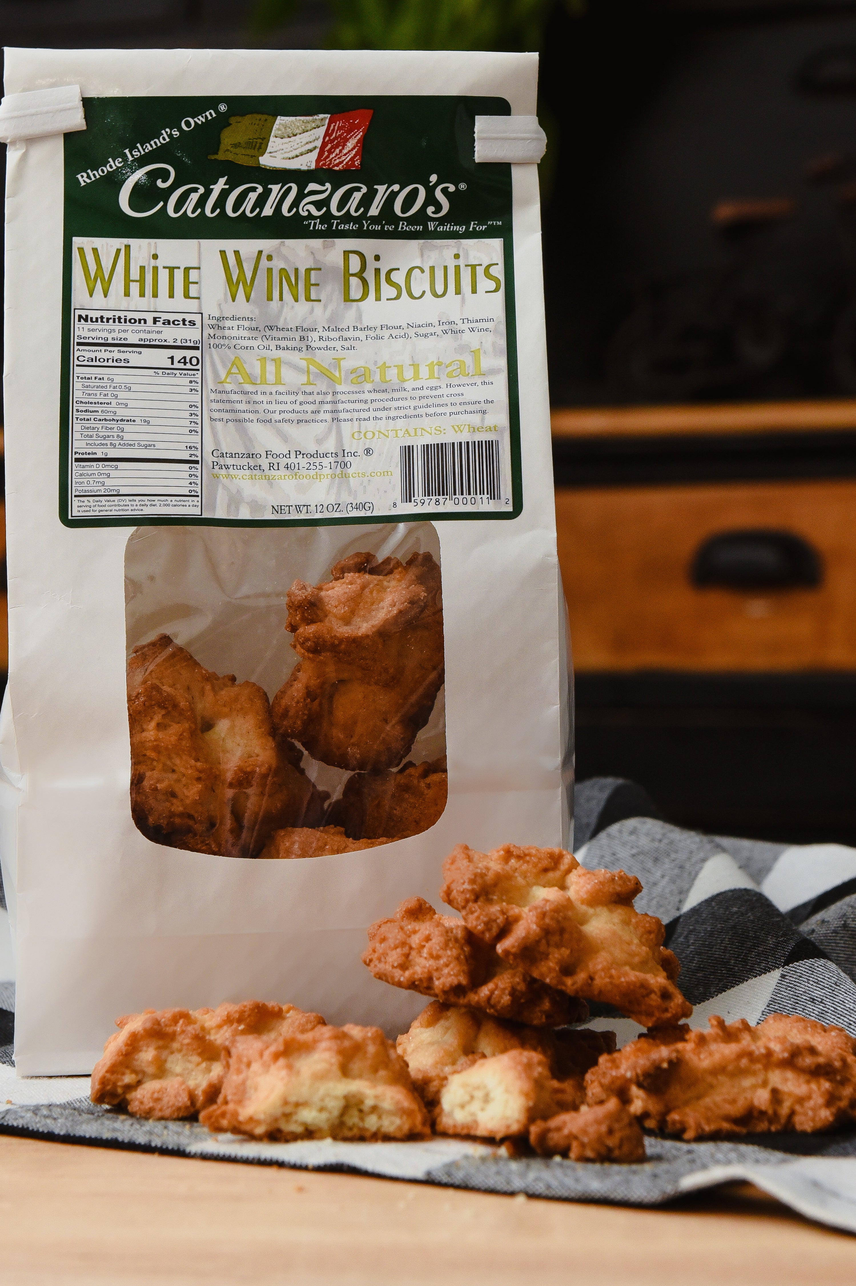 Italian White Wine Biscuits