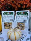 Catanzaro's Organic Pumpkin Spice Egg Biscuits – Limited Fall Flavor | Italian Family Recipe